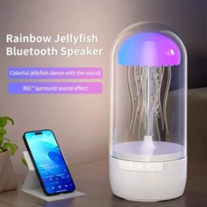 Jellyfish lamp with speaker